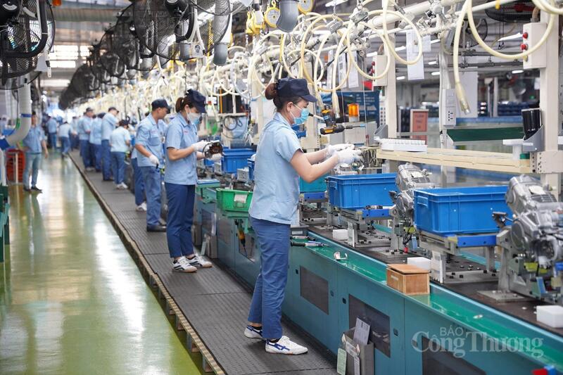 Công ty TNHH Yamaha Motor Việt Nam ứng dụng nhiều giải pháp tiết kiệm điện.