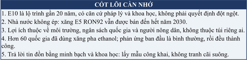 Xăng E10 và sự thật sau 'lớp sương mù' tin đồn - 4
