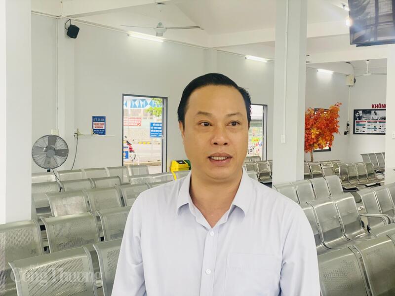 Ông Đỗ Công Thịnh, Giám đốc Ban Quản lý Cảng Bến Đầm. Ảnh: Thanh Tuấn