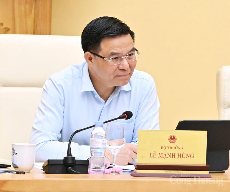 Bộ trưởng Lê Mạnh Hùng làm việc với các đơn vị về hội nhập kinh tế quốc tế - 1