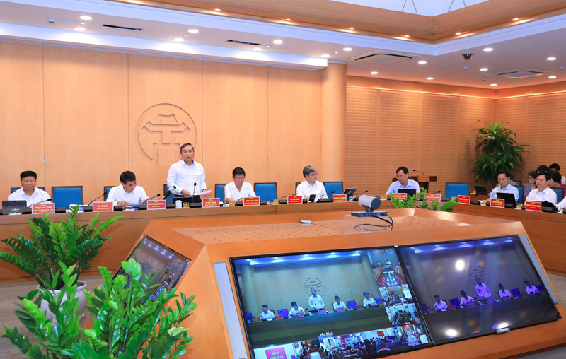 Quang cảnh cuộc họp. Ảnh: Hoàng Linh
