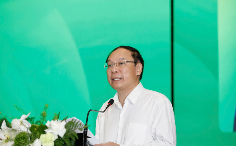 Thứ trưởng Bộ Nông nghiệp và Môi trường Lê Công Thành phát biểu khai mạc Diễn đàn. Ảnh: NNVN