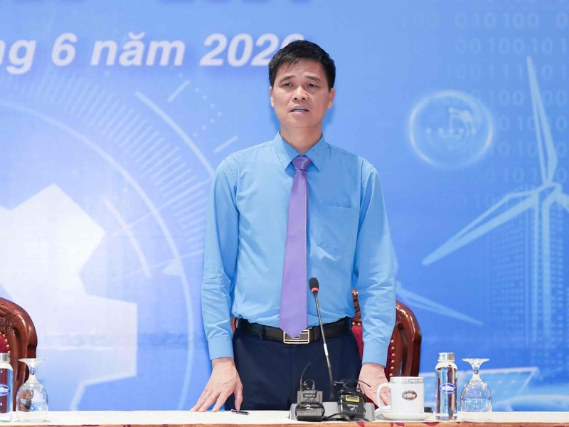 Phó Chủ tịch Tổng Liên đoàn Lao động Việt Nam Ngọ Duy Hiểu.                     Ảnh: Hữu Chánh