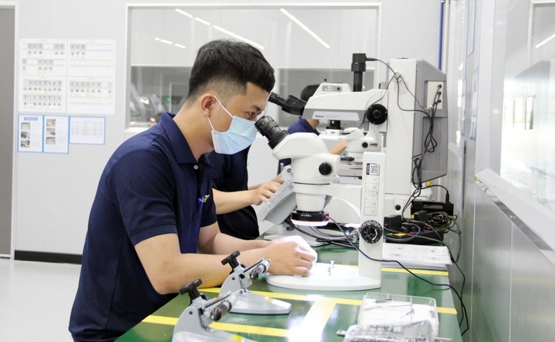 Các doanh nghiệp công nghệ cao, doanh nghiệp vừa và nhỏ cùng các dự án khởi nghiệp sáng tạo đều nhận được nhiều sự ưu đãi từ chính sách. Ảnh: Thanh Tân