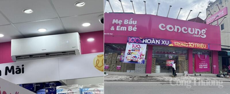 Sáng sớm, khi lượng khách còn thưa thớt, cửa hàng Con Cưng trên phố Nguyễn Trực (xã Bình Minh) đã bật đồng loạt hàng trăm bóng đèn LED cùng máy điều hòa Nagakawa Inverter duy trì ở mức 19°C, tạo nên mức tiêu thụ điện không nhỏ ngay từ đầu ngày.