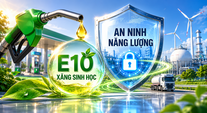 Xăng E10 là loại nhiên liệu sinh học đã được sử dụng phổ biến tại nhiều quốc gia trên thế giới. Ảnh minh họa