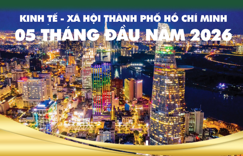 Infographic | Kinh tế - xã hội TP. Hồ Chí Minh 5 tháng 2026 - 1