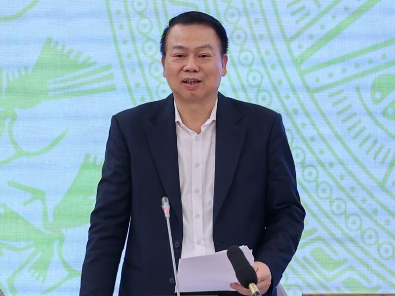 Thứ trưởng Bộ Tài chính Nguyễn Đức Chi. Ảnh: VGP