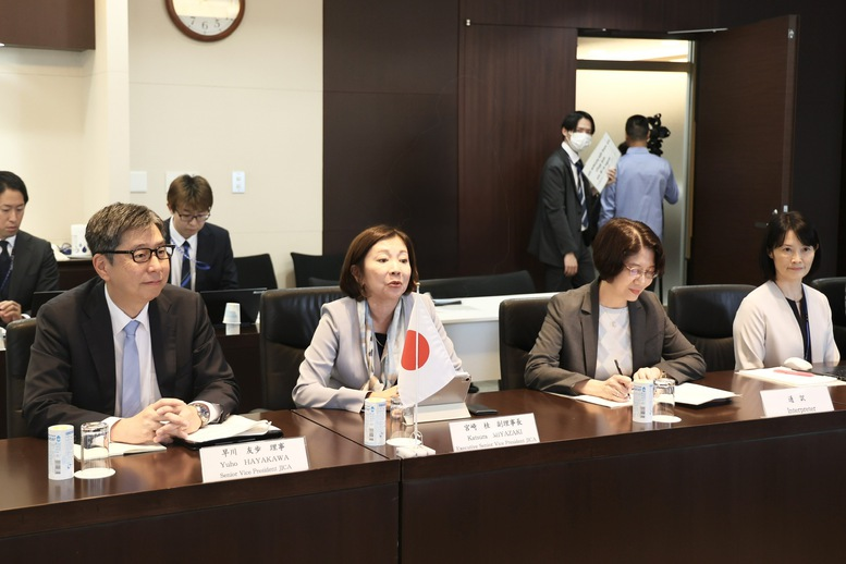 Bà Miyazaki Katsura khẳng định, JICA sẵn sàng tăng cường hợp tác với Việt Nam trong phát triển nguồn nhân lực chất lượng cao - Ảnh: VGP/Thu Sa