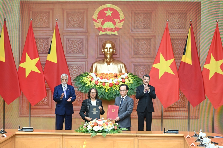 Thủ tướng Lê Minh Hưng hội đàm với Thủ tướng Timor-Leste: Hai nước hội tụ nhiều tiềm năng, lợi thế để mở rộng hợp tác - 6