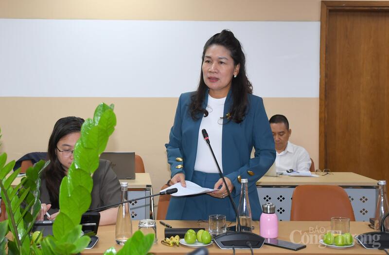 Bà Võ Phương Lan - Phó Chủ tịch VLA. Ảnh: Thanh Minh.