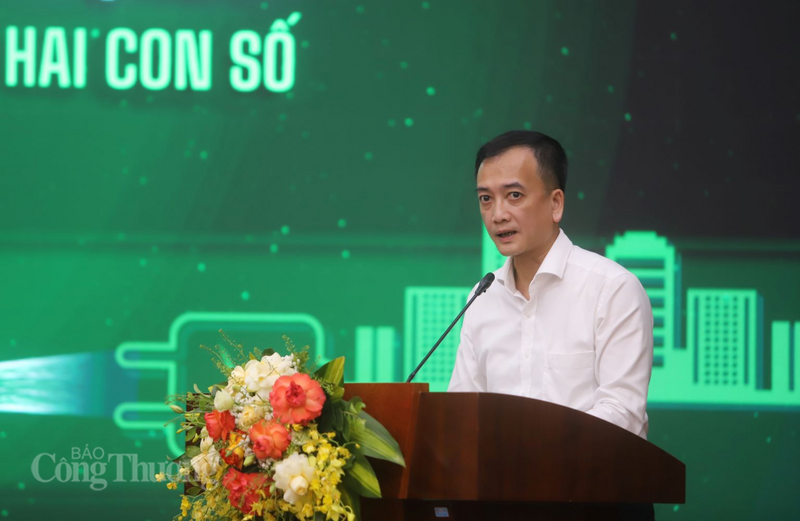 Ông Trịnh Quốc Vũ, Phó Cục trưởng Cục Điện lực phát biểu tại hội thảo. Ảnh: Phan Anh