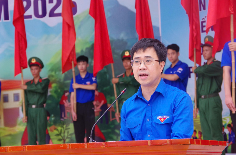 Đồng chí Bùi Hoàng Tùng, Ủy viên Ban Thường vụ Trung ương Đoàn, Bí thư Đoàn Thanh niên Chính phủ. Ảnh: NT.