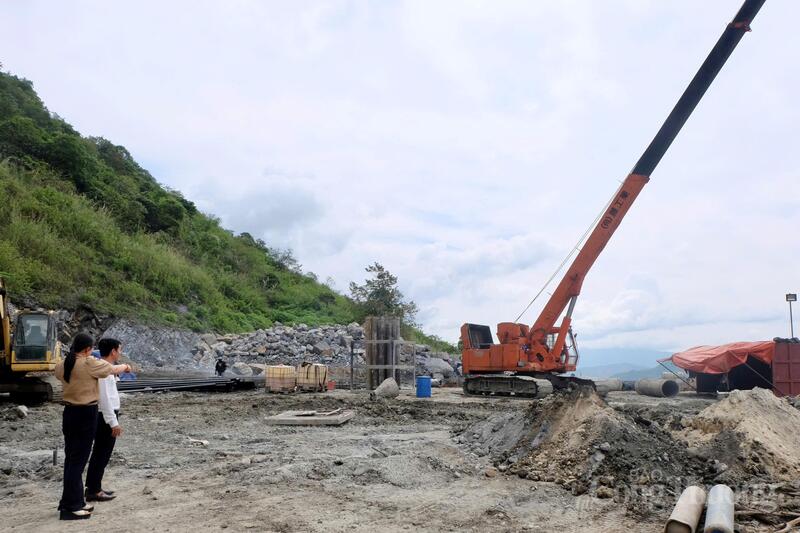 Khu văn hóa tâm linh Mường Ảng đang được tích cực triển khai với các hạng mục lớn.