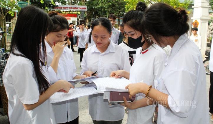 Năm 2026, tỉnh Thanh Hóa có tổng số 42.867 thí sinh đăng ký dự thi. Ảnh: Sở giáo dục Thanh Hoá