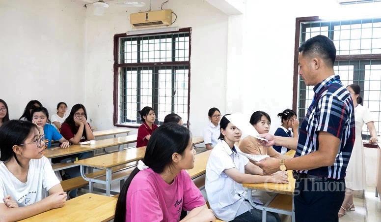 6.999 cán bộ, giáo viên, nhân viên và các lực lượng phối hợp tham gia công tác coi thi tốt nghiệp THPT năm 2026. Ảnh: Sở GD&ĐT Thanh Hóa