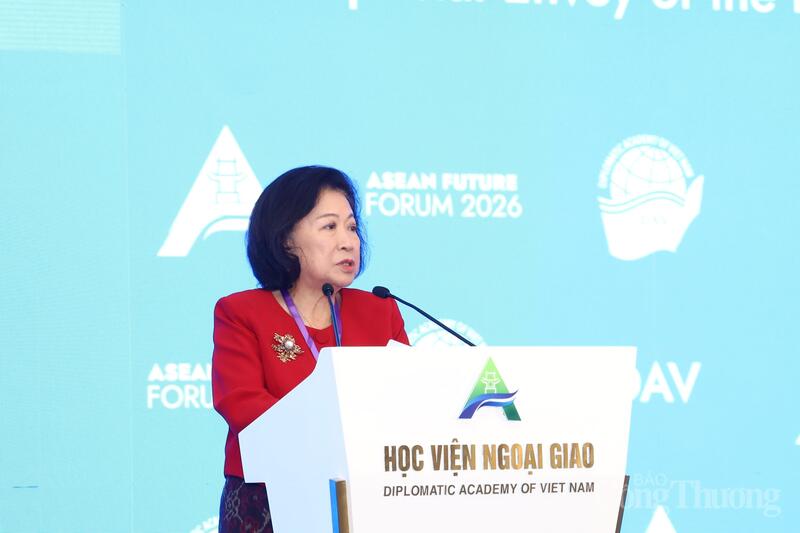 Giáo sư Mari Pangestu, Cố vấn đặc biệt của Tổng thống Indonesia về thương mại quốc tế và hợp tác đa phương.