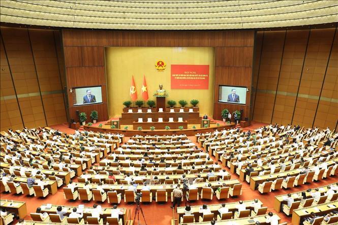 Hội nghị quán triệt, triển khai thực hiện Nghị quyết của Bộ Chính trị về triển khai đường lối đối ngoại Đại hội XIV của Đảng. Ảnh: Phương Hoa/TTXVN