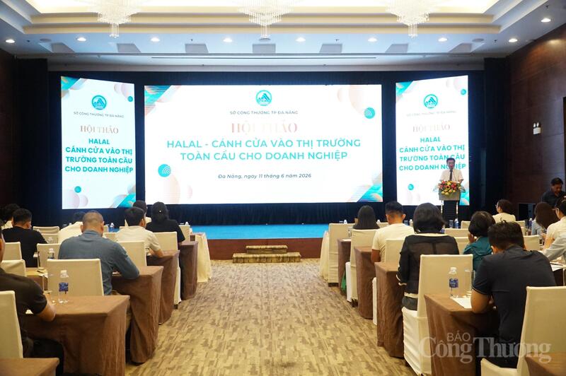 Hội thảo “Halal - Cánh cửa vào thị trường toàn cầu cho doanh nghiệp”.
