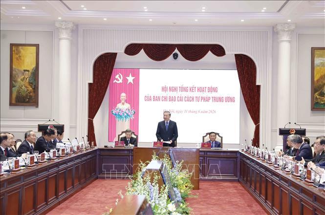 Tổng Bí thư, Chủ tịch nước Tô Lâm phát biểu. Ảnh: Thống Nhất/TTXVN.