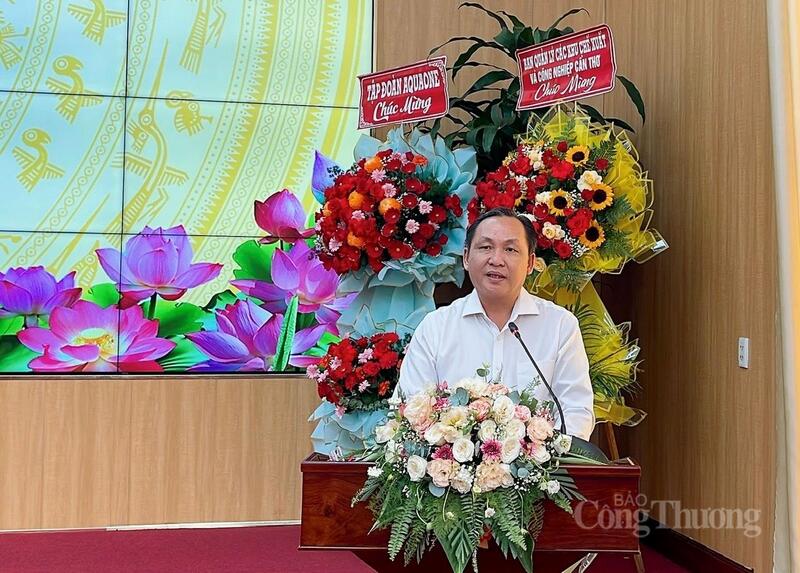 Ông Lê Công Lý – Phó Chủ tịch UBND TP. Cần Thơ, phát biểu tại buổi lễ. Ảnh: Khánh Ngọc.