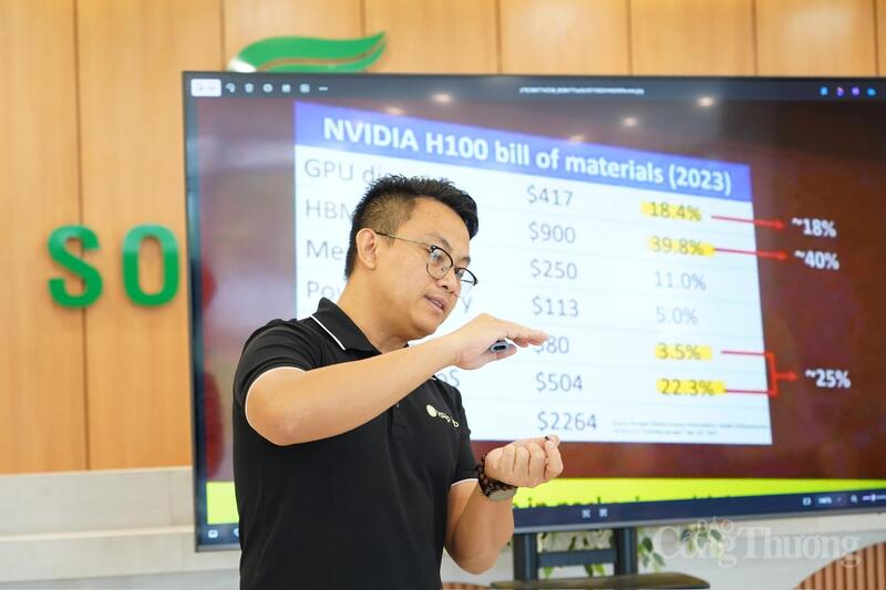 Ông Lê Hoàng Phúc, Giám đốc đối ngoại và phát triển kinh doanh Công ty Cổ phần VSAP LAB