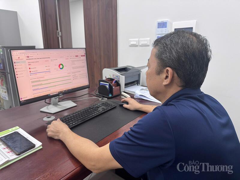 Hệ thống đánh giá mức độ hoàn thành công việc của cán bộ, công chức trong Sở Công Thương tỉnh Cao Bằng được thiết kế với các tiêu chí rõ ràng, cụ thể. Ảnh: Lê Hà