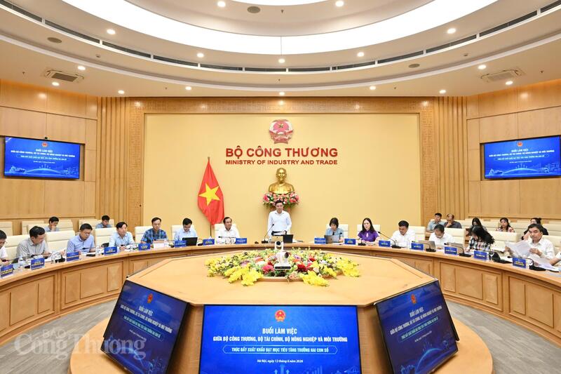 Bộ Công Thương, Tài chính, Nông nghiệp và Môi trường họp về thúc đẩy tăng trưởng 2 con số - 1