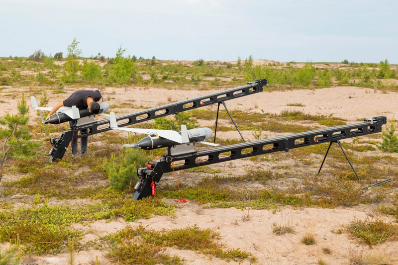 Hệ thống UAV đánh chặn sử dụng AI và hoạt động không cần GPS, đang trở thành "lá bài" mới của Phần Lan trước các mối đe dọa từ UAV. Ảnh: Ruotuväki