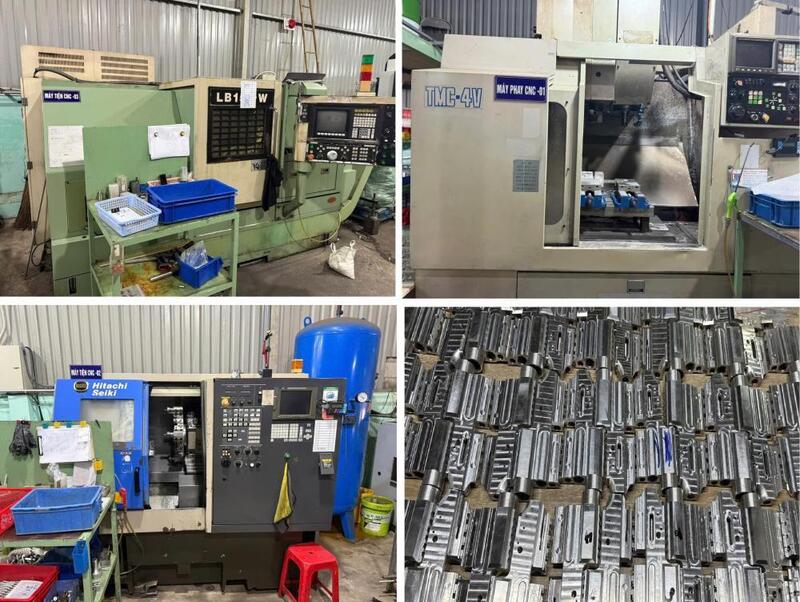 Máy móc, tang vật liên quan đến vụ án. Ảnh: Công an Hà Tĩnh