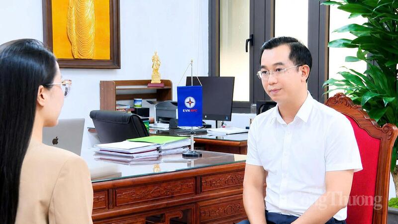 Ông Lê Minh Hải - Phó Giám đốc Công ty Điện lực Bắc Ninh trả lời phỏng vấn phóng viên Báo Công Thương - Ảnh: Quốc Chuyển