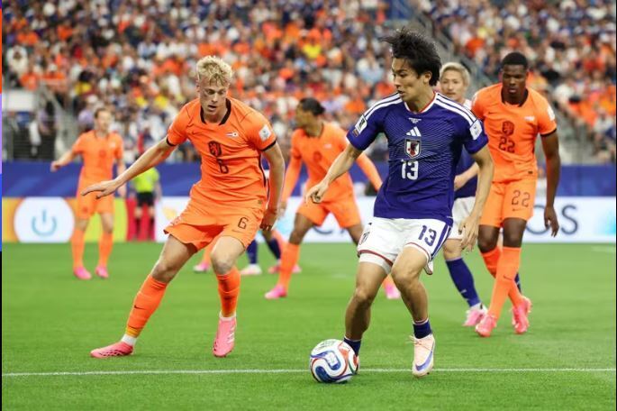 Trận hòa đầy kịch tính giữa Hà Lan và Nhật Bản. Ảnh: FIFA.