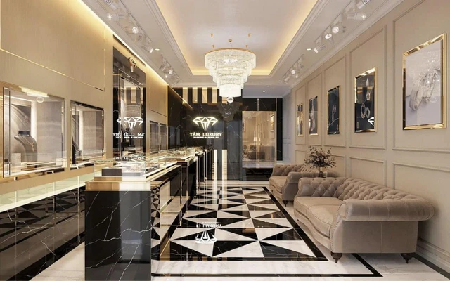 Tâm Luxury nổi bật nhờ cách làm truyền thông bài bản, nội dung được đầu tư và hình ảnh chỉn chu. Ảnh chụp màn hình.