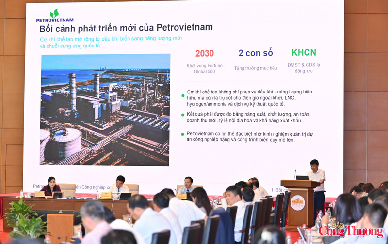 Đại diện PVN kiến nghị, hoàn thiện chính sách hỗ trợ doanh nghiệp đổi mới công nghệ, chuyển giao công nghệ, tiêu chuẩn hóa...