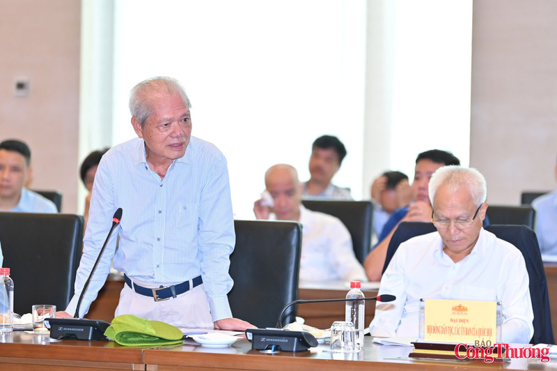 Ông Tống Văn Nga, Chủ tịch Hội Vật liệu xây dựng Việt Nam đề xuất nhiều ý kiến thúc đẩy ngành công nghiệp vật liệu phát triển đột phá.