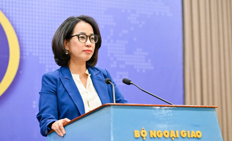 Người Phát ngôn Bộ Ngoại giao Việt Nam Phạm Thu Hằng. Ảnh: Bộ Ngoại giao