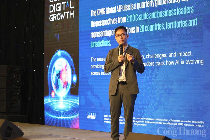Ông Nguyễn Ngọc Nam, Giám đốc Dịch vụ tư vấn tài chính, KPMG Việt Nam chia sẻ tại hội nghị.
