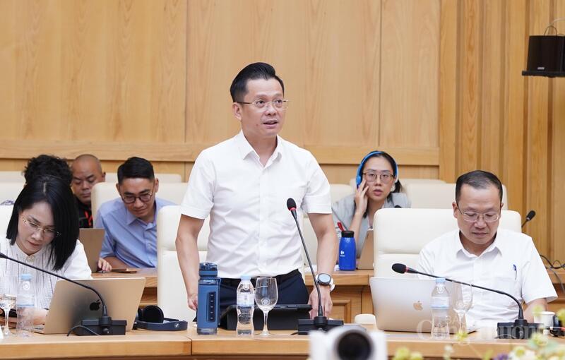 Ông Nguyễn Quốc Trung - Phó Tổng Giám đốc NSMO - Ảnh: Nguyên Thảo