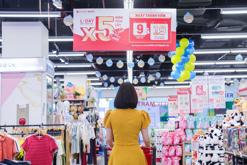 Khách hàng thành viên là nhóm khách được hưởng nhiều đặc quyền từ LOTTE MART