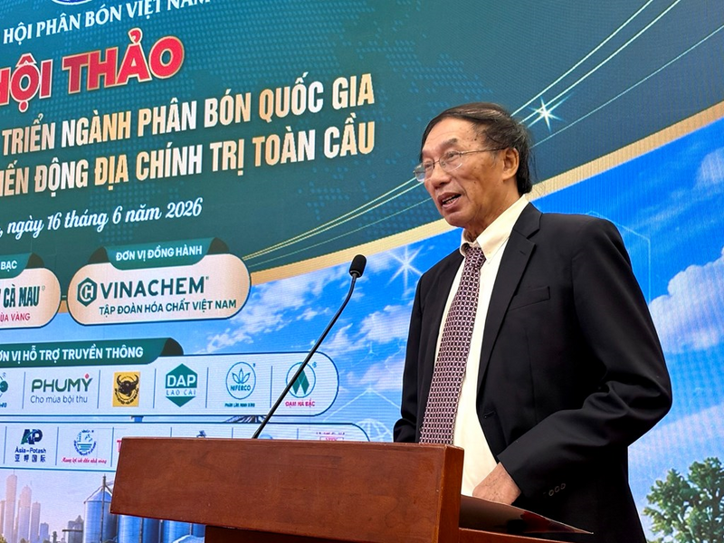 TS. Phùng Hà, Chủ tịch Hiệp hội Phân bón Việt Nam