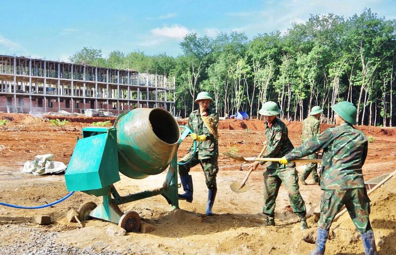 Lực lượng tham gia gồm cán bộ, chiến sĩ thuộc Sư đoàn 320, Lữ đoàn 234, Lữ đoàn 40 và Lữ đoàn 7.