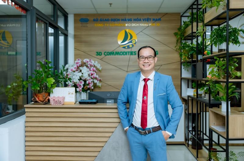 Ông Đỗ Xuân Quý - Phó Tổng Giám đốc Công ty Cổ phần Giao dịch Hàng hoá 3D, Thành viên kinh doanh 072 của MXV.