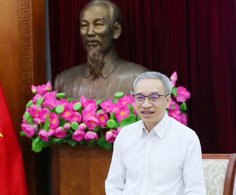 Thứ trưởng Bộ Văn hóa, Thể thao và Du lịch - ông Phan Tâm. Ảnh: Trần Huấn