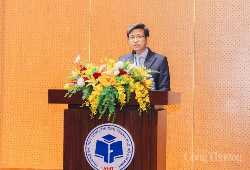 Tiến sĩ Thái Doãn Thanh, Phó Hiệu trưởng Trường Đại học Công Thương TP. Hồ Chí Minh. Ảnh: Thanh Minh.
