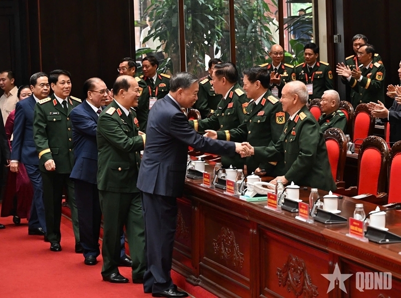 Tổng Bí thư, Chủ tịch nước Tô Lâm dự khai mạc Đại hội đại biểu toàn quốc Hội Cựu chiến binh Việt Nam lần thứ VIII - 1