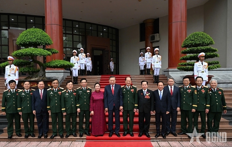 Tổng Bí thư, Chủ tịch nước Tô Lâm dự khai mạc Đại hội đại biểu toàn quốc Hội Cựu chiến binh Việt Nam lần thứ VIII - 2