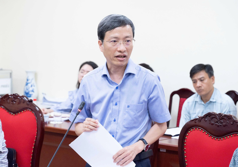 GS.TS Phan Trọng Lân, Viện trưởng Viện Vệ sinh dịch tễ Trung ương (Bộ Y tế) phát biểu. Ảnh: Quochoi.vn