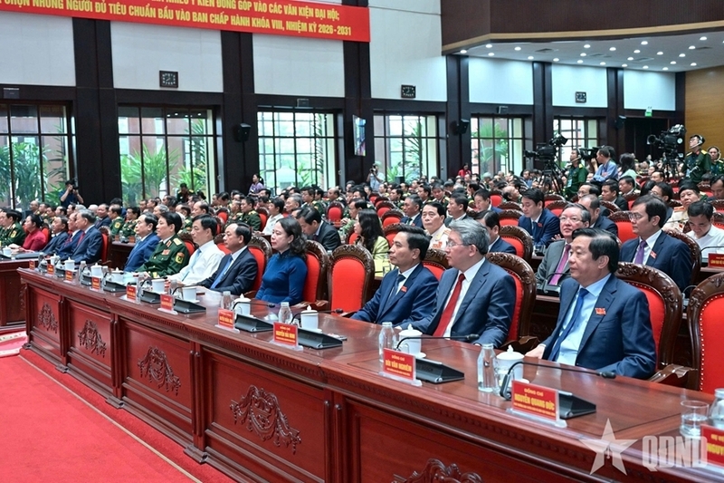 Các đại biểu dự đại hội.