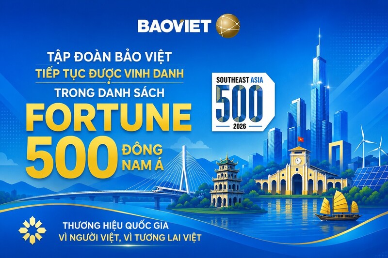BVH tiếp tục được vinh danh trong danh sách Fortune 500 Đông Nam Á - 2