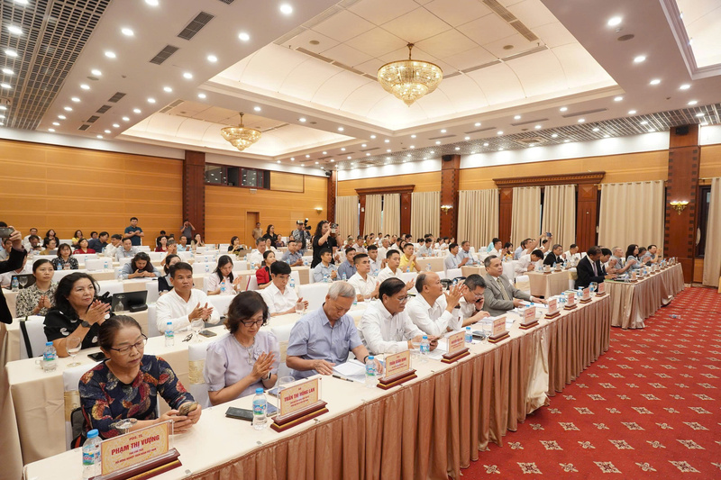 Các đại biểu tham dự Hội thảo Chiến lược phát triển phân bón quốc gia trong bối cảnh biến động kinh tế - địa chính trị toàn cầu. Ảnh: PVCFC